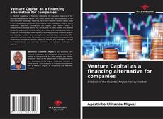 Capa do livro de Venture Capital as a financing alternative for companies 