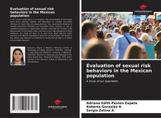 Capa do livro de Evaluation of sexual risk behaviors in the Mexican population 