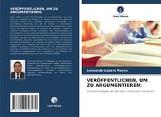 Copertina di VERÖFFENTLICHEN, UM ZU ARGUMENTIEREN: