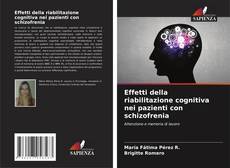Обложка Effetti della riabilitazione cognitiva nei pazienti con schizofrenia