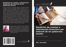 Bookcover of Rendición de cuentas e información financiera por Internet de los gobiernos locales