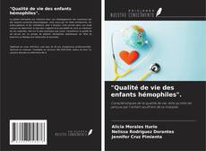 Buchcover von "Qualité de vie des enfants hémophiles".