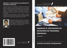 MEJORAR EL MECANISMO DE INVERSIÓN EN PEQUEÑAS EMPRESAS kitap kapağı