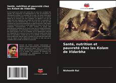 Capa do livro de Santé, nutrition et pauvreté chez les Kolam de Vidarbha 