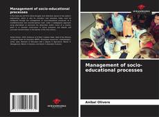Capa do livro de Management of socio-educational processes 