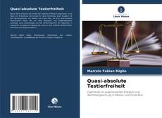 Bookcover of Quasi-absolute Testierfreiheit
