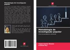 Capa do livro de Metodologia de investigação popular 