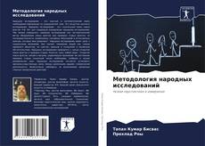 Capa do livro de Методология народных исследований 