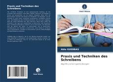 Buchcover von Praxis und Techniken des Schreibens