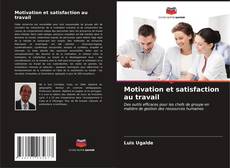 Buchcover von Motivation et satisfaction au travail