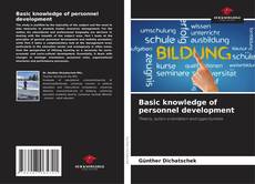 Portada del libro de Basic knowledge of personnel development