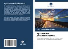 Buchcover von System der Schulaktivitäten