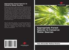 Capa do livro de Appropriate Forest Species to Conserve Water Sources 