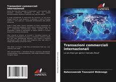 Couverture de Transazioni commerciali internazionali