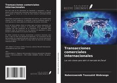 Transacciones comerciales internacionales kitap kapağı