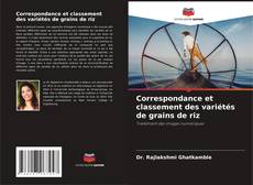 Buchcover von Correspondance et classement des variétés de grains de riz