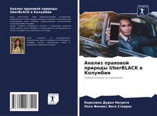 Bookcover of Анализ правовой природы UberBLACK в Колумбии