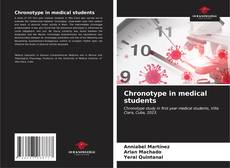 Buchcover von Chronotype in medical students