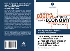 Die Lösung rechtlicher Antinomien in den Verbraucherbeziehungen des elektronischen Geschäftsverkehrs kitap kapağı