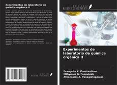 Capa do livro de Experimentos de laboratorio de química orgánica II 