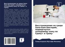 Bookcover of Восстановление на среде Sano-Gam бактерий, подвергнутых холодовому шоку по Граму+ и Граму-
