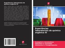 Capa do livro de Experiências laboratoriais de química orgânica III 
