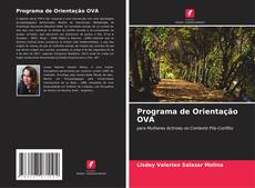 Capa do livro de Programa de Orientação OVA 