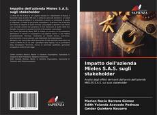 Capa do livro de Impatto dell'azienda Mieles S.A.S. sugli stakeholder 