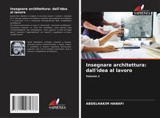 Insegnare architettura: dall'idea al lavoro kitap kapağı