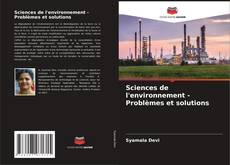 Buchcover von Sciences de l'environnement - Problèmes et solutions