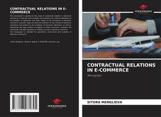 Buchcover von CONTRACTUAL RELATIONS IN E-COMMERCE