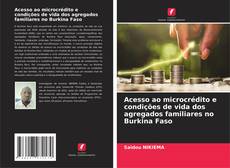 Capa do livro de Acesso ao microcrédito e condições de vida dos agregados familiares no Burkina Faso 