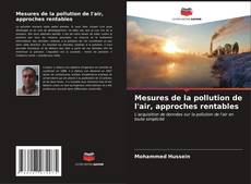 Capa do livro de Mesures de la pollution de l'air, approches rentables 