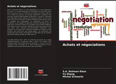 Achats et négociations kitap kapağı