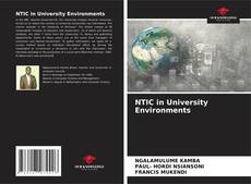 Обложка NTIC in University Environments