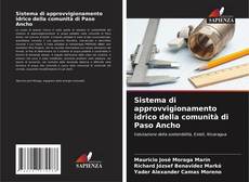 Bookcover of Sistema di approvvigionamento idrico della comunità di Paso Ancho