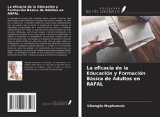 Bookcover of La eficacia de la Educación y Formación Básica de Adultos en RAFAL