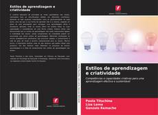 Portada del libro de Estilos de aprendizagem e criatividade