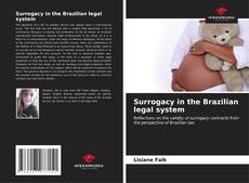 Capa do livro de Surrogacy in the Brazilian legal system 