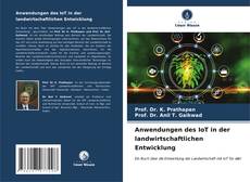 Buchcover von Anwendungen des IoT in der landwirtschaftlichen Entwicklung