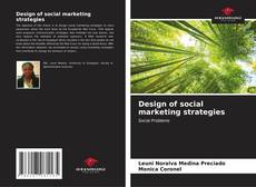 Bookcover of Design of social marketing strategies