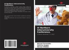 Capa do livro de III Northern Interuniversity Conference. 