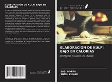 ELABORACIÓN DE KULFI BAJO EN CALORÍAS kitap kapağı