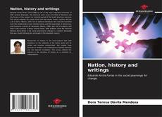 Couverture de Nation, history and writings