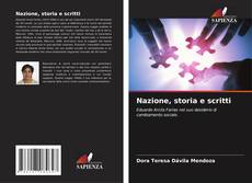 Capa do livro de Nazione, storia e scritti 