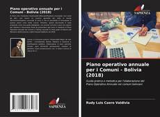 Piano operativo annuale per i Comuni - Bolivia (2018) kitap kapağı