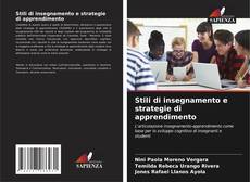 Buchcover von Stili di insegnamento e strategie di apprendimento