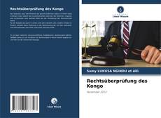 Buchcover von Rechtsüberprüfung des Kongo