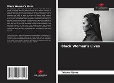 Black Women's Lives kitap kapağı