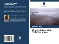 Buchcover von 10 Jahre Biferd NGO-Felderfahrungen